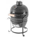 Keramický gril KAMADO EGG | průměr 27 cm | černý