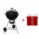 Weber MASTER-TOUCH GBS E-5750 gril na dřevěné uhlí černý 